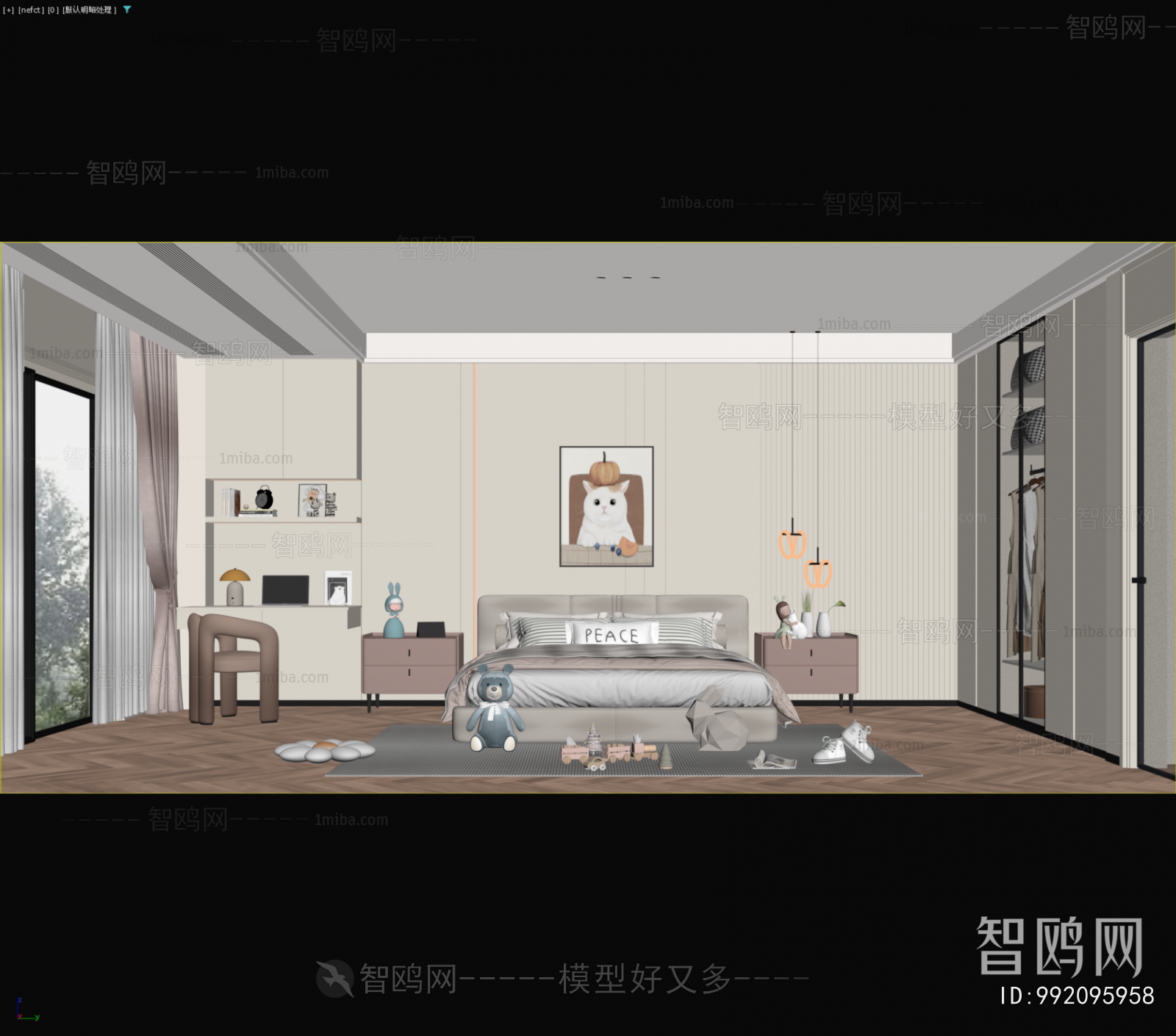 Modern Girl's Room Daughter's Room