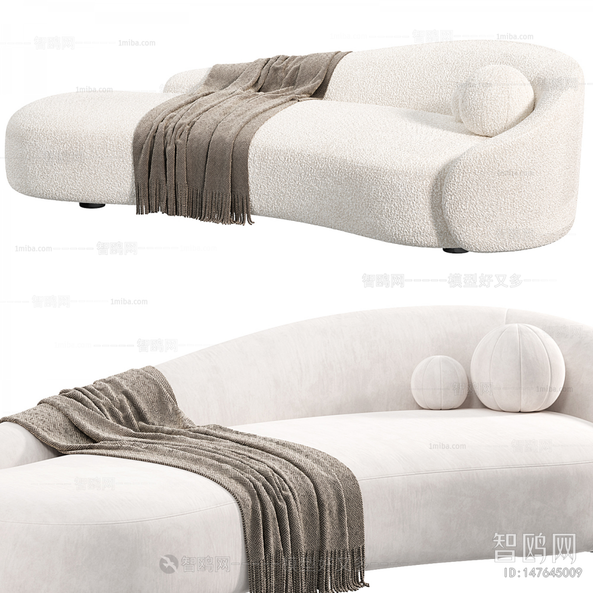 Modern Curved Sofa
