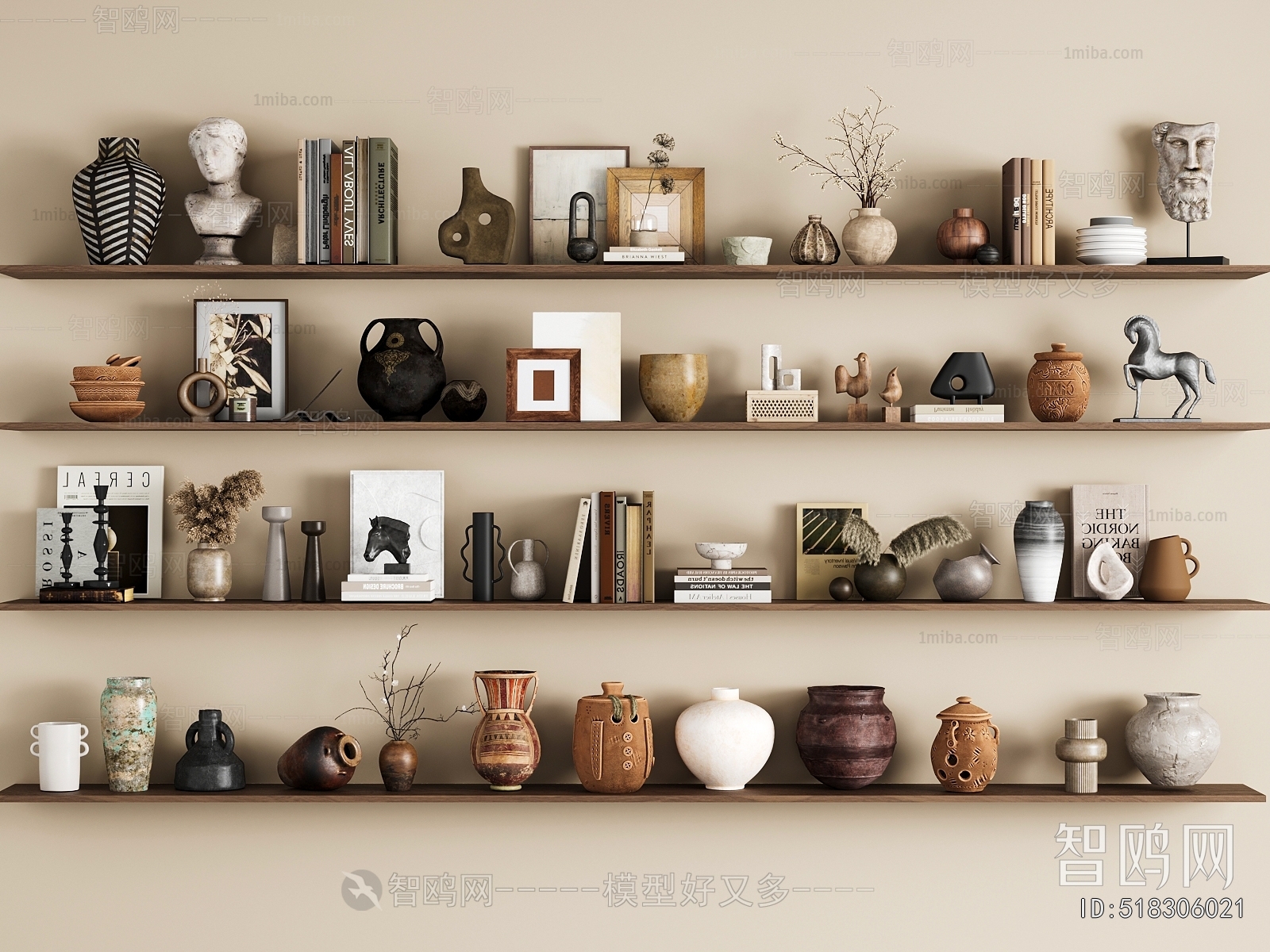 Wabi-sabi Style Decorative Set