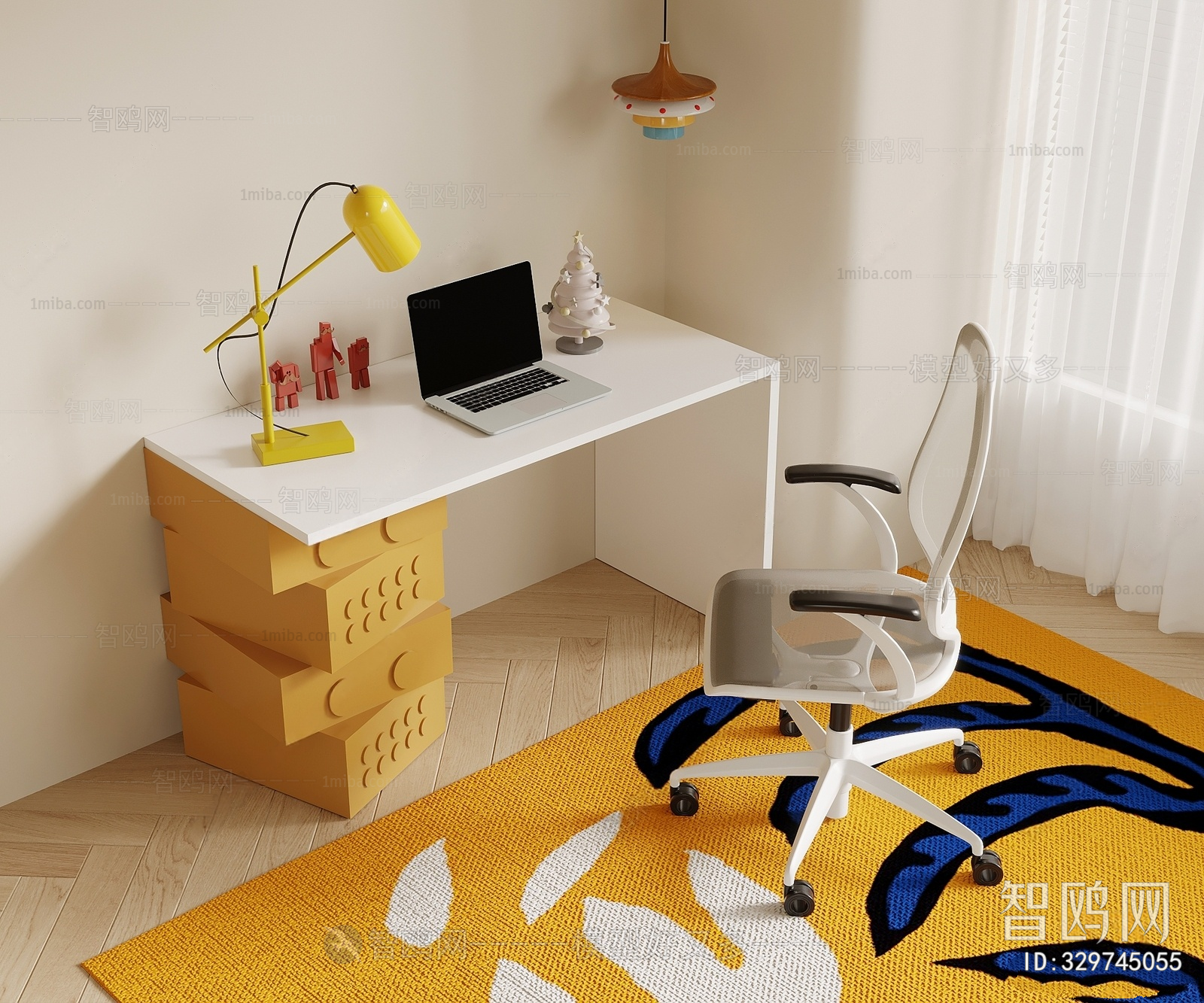 Modern Computer Desk And Chair