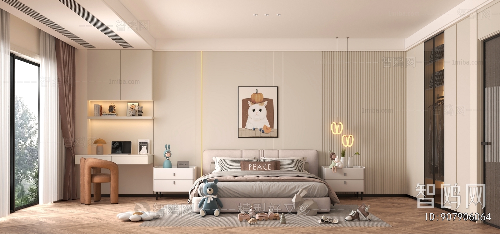 Modern Girl's Room Daughter's Room