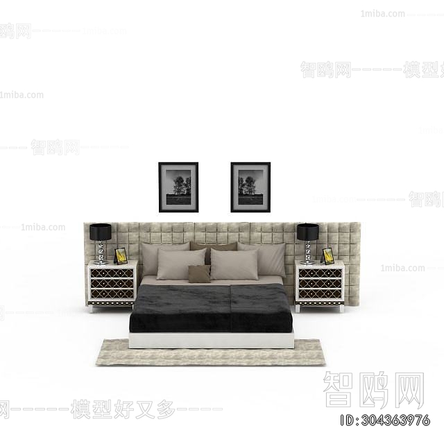 Modern Double Bed
