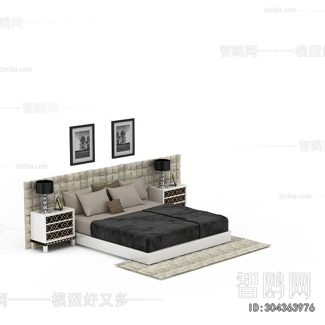 Modern Double Bed