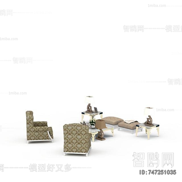 European Style Sofa Combination