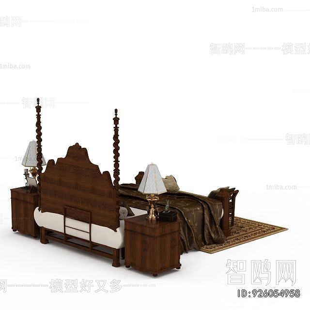 American Style Double Bed