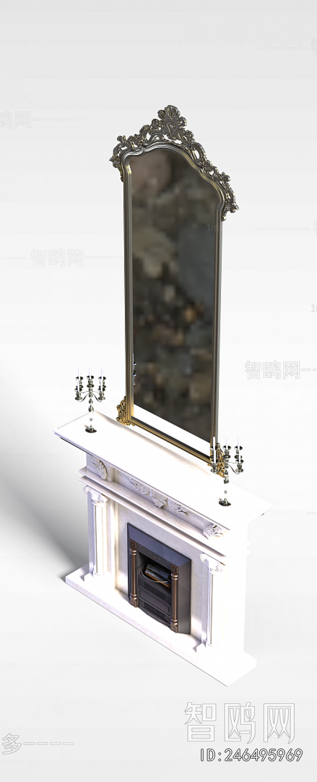 European Style Fireplace