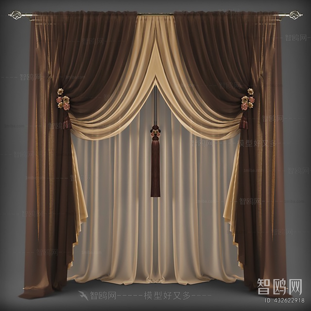 New Chinese Style The Curtain