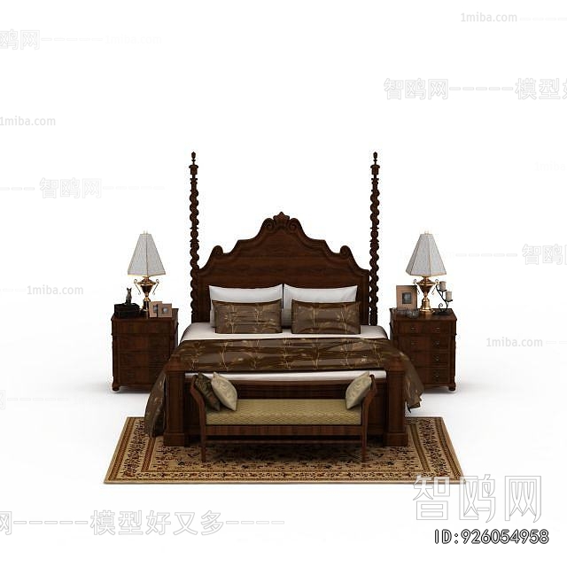 American Style Double Bed