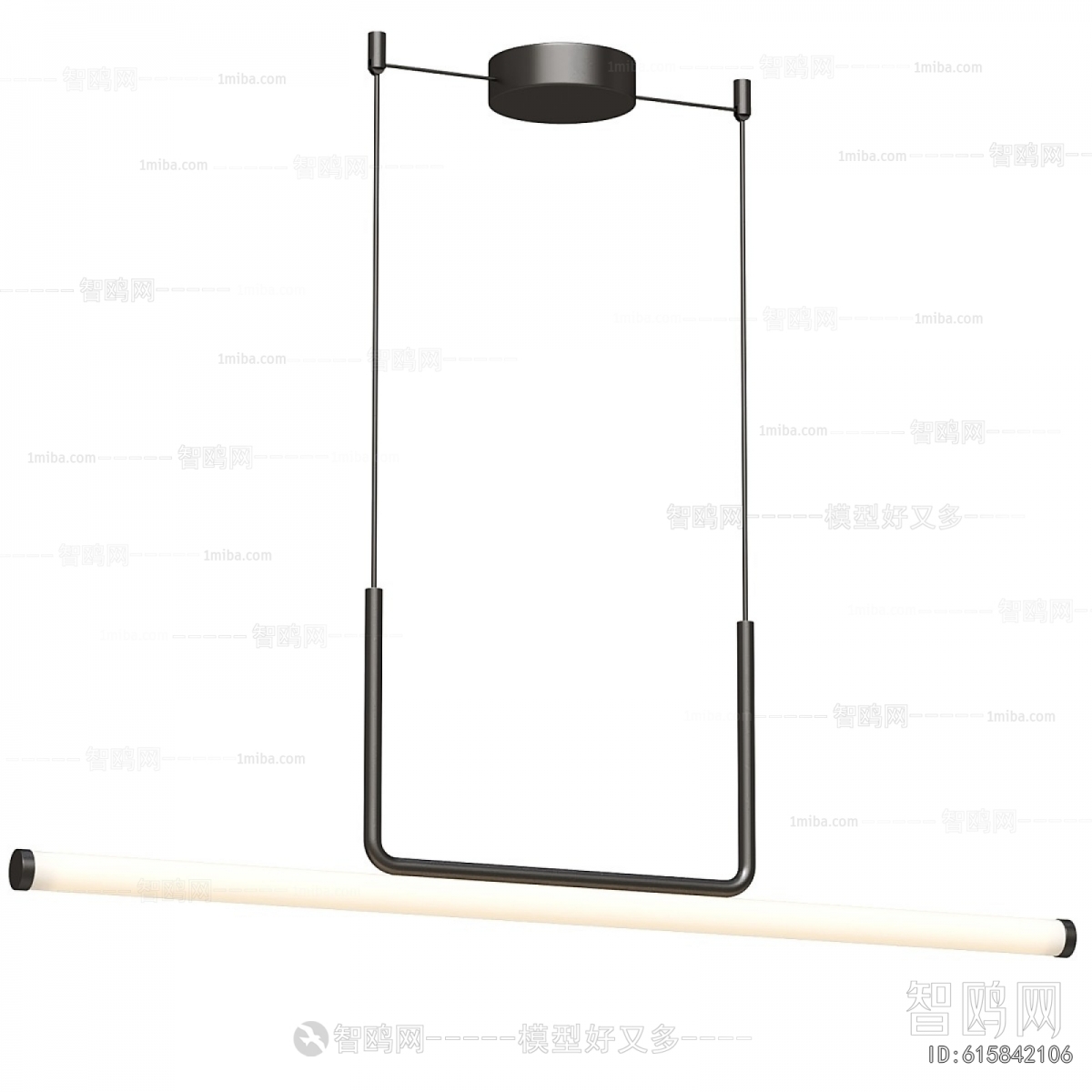 Modern Long Chandelier