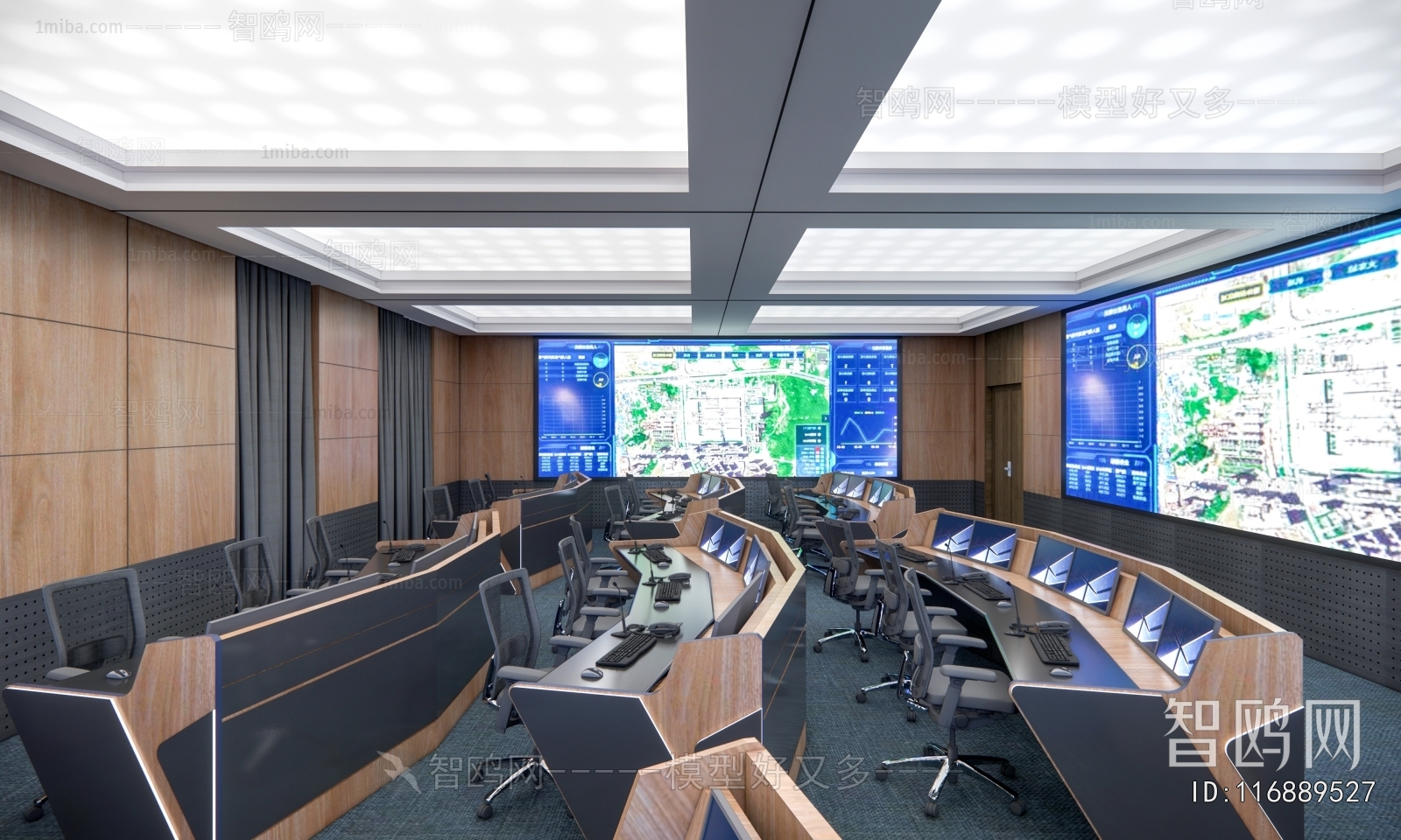 Modern Monitor Room