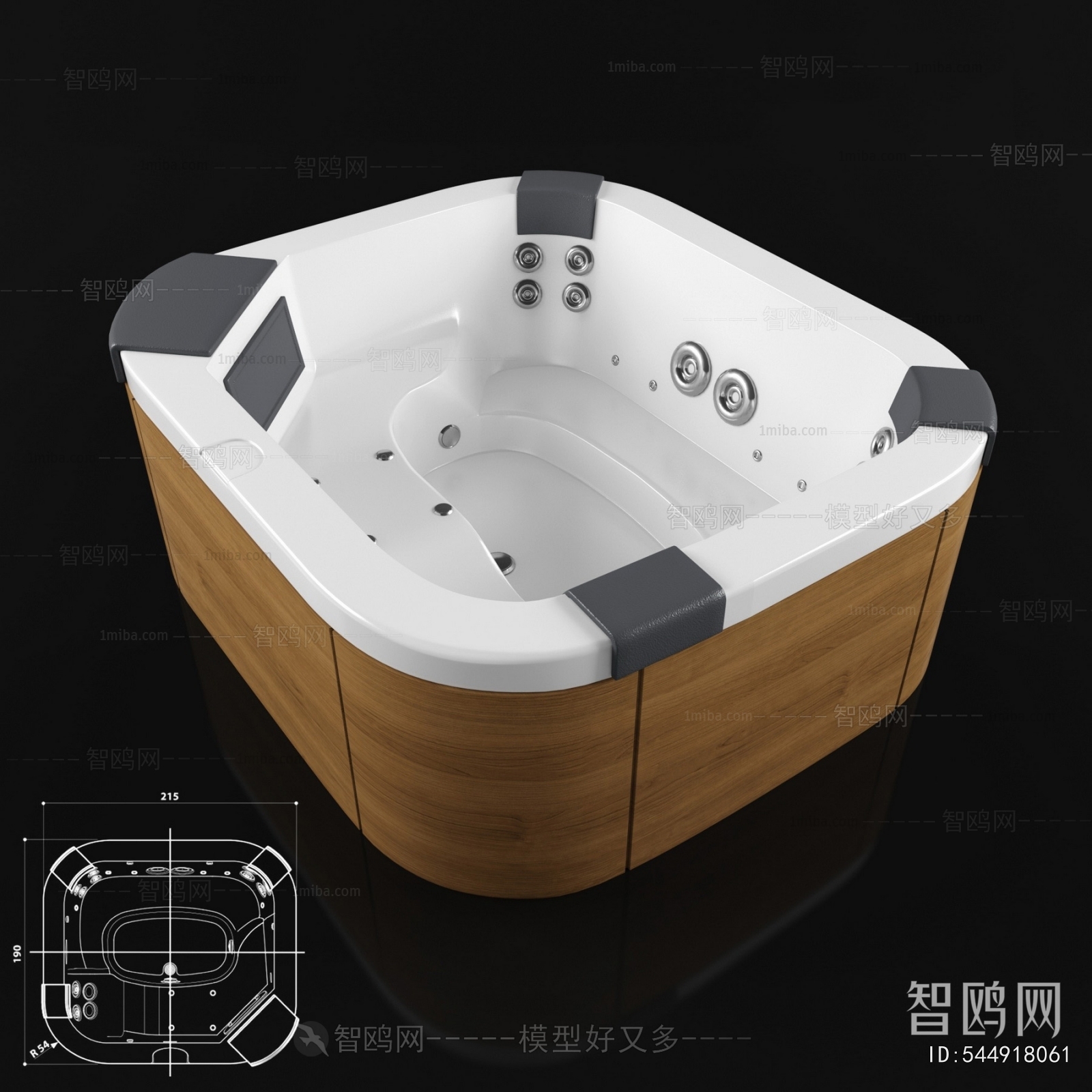 Modern Bathtub