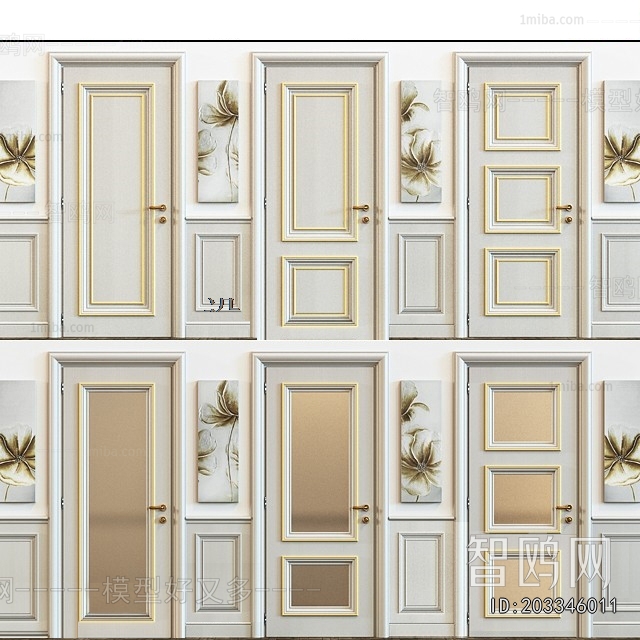 European Style Single Door