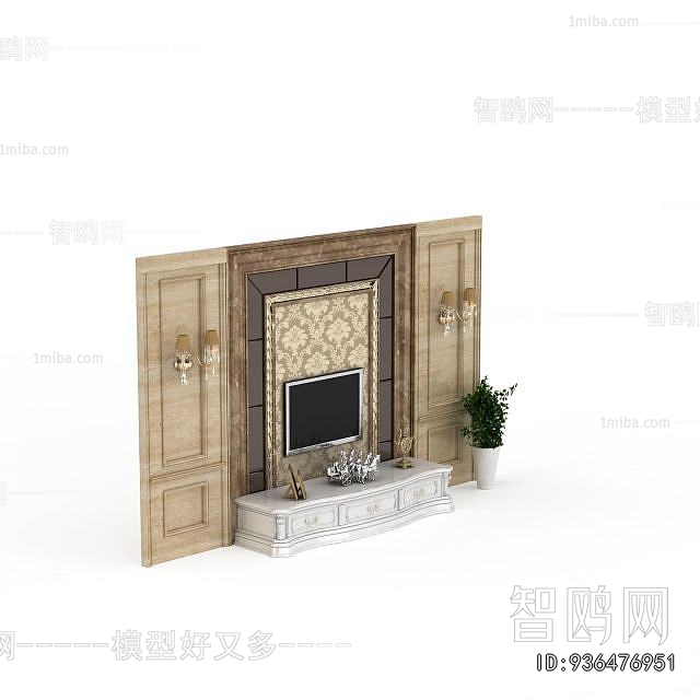 European Style TV Cabinet