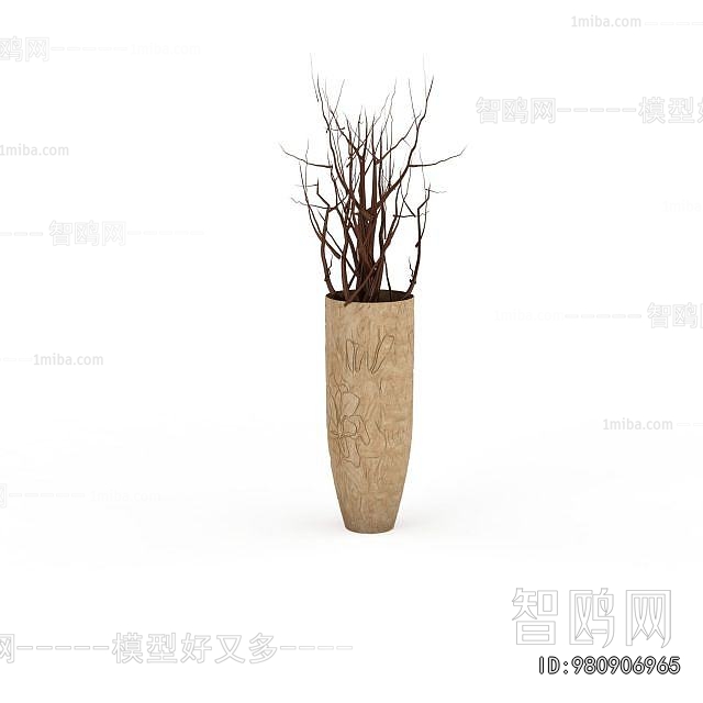 Modern Dried Branch