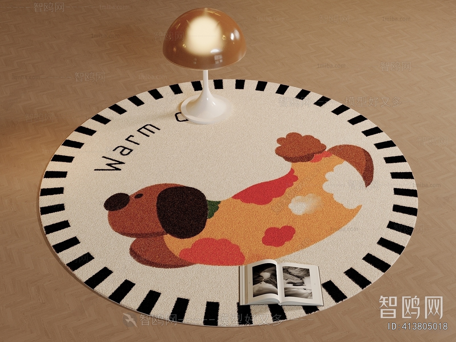 Modern Circular Carpet