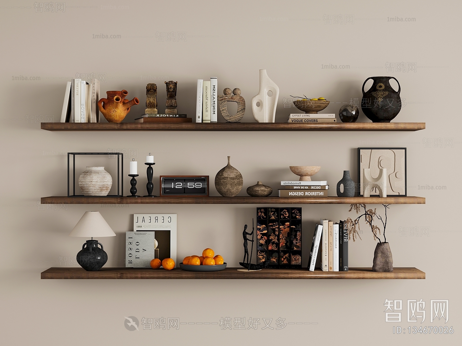 Wabi-sabi Style Decorative Set