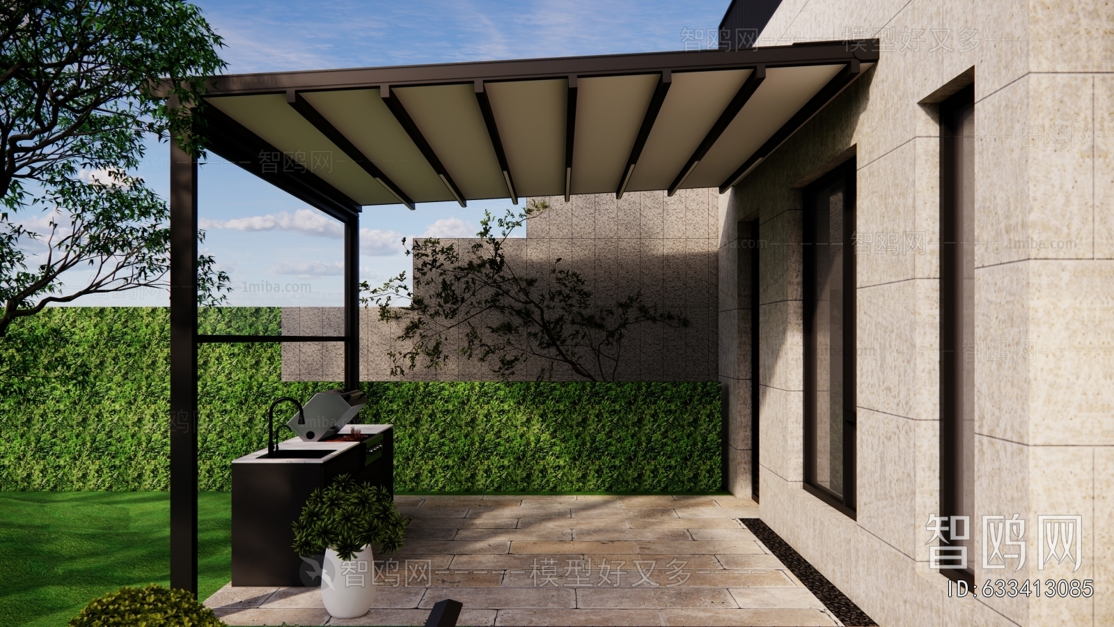 Modern Sunshade/Canopy/Tensioning Film