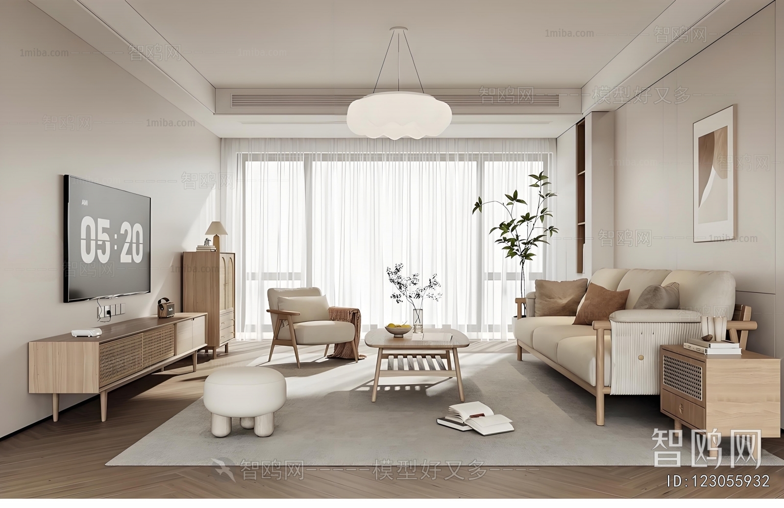 Nordic Style A Living Room