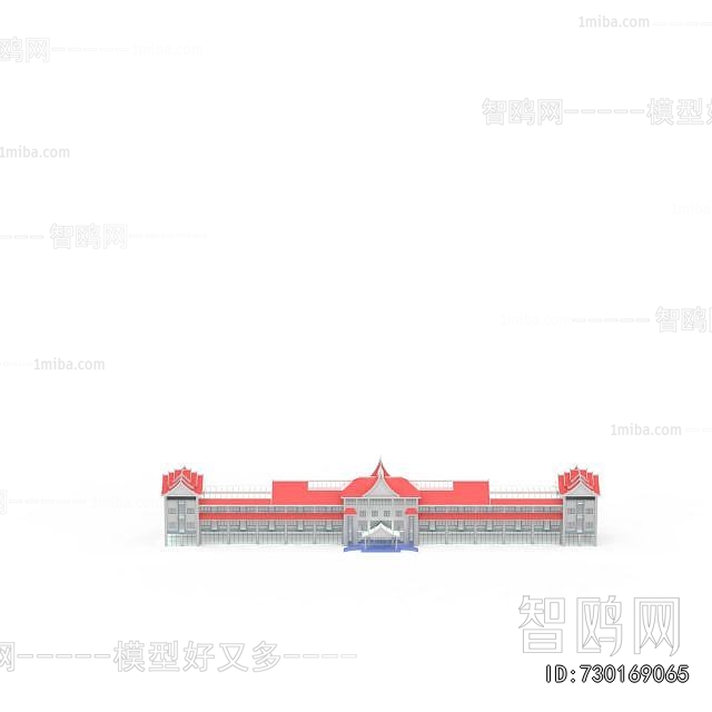 European Style Appearance Of Commercial Building