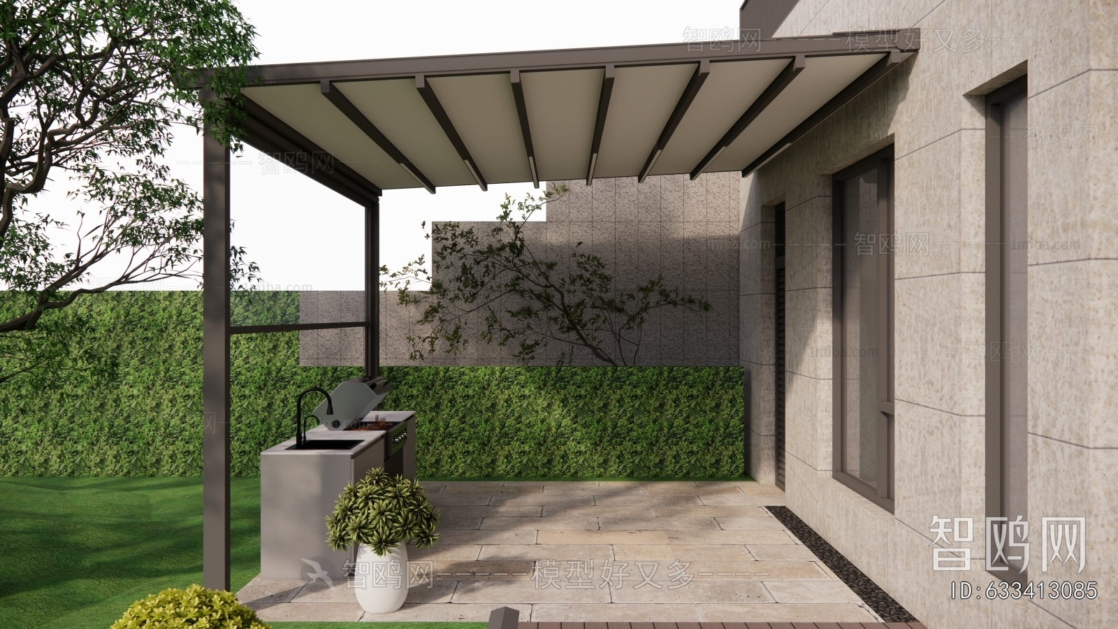 Modern Sunshade/Canopy/Tensioning Film