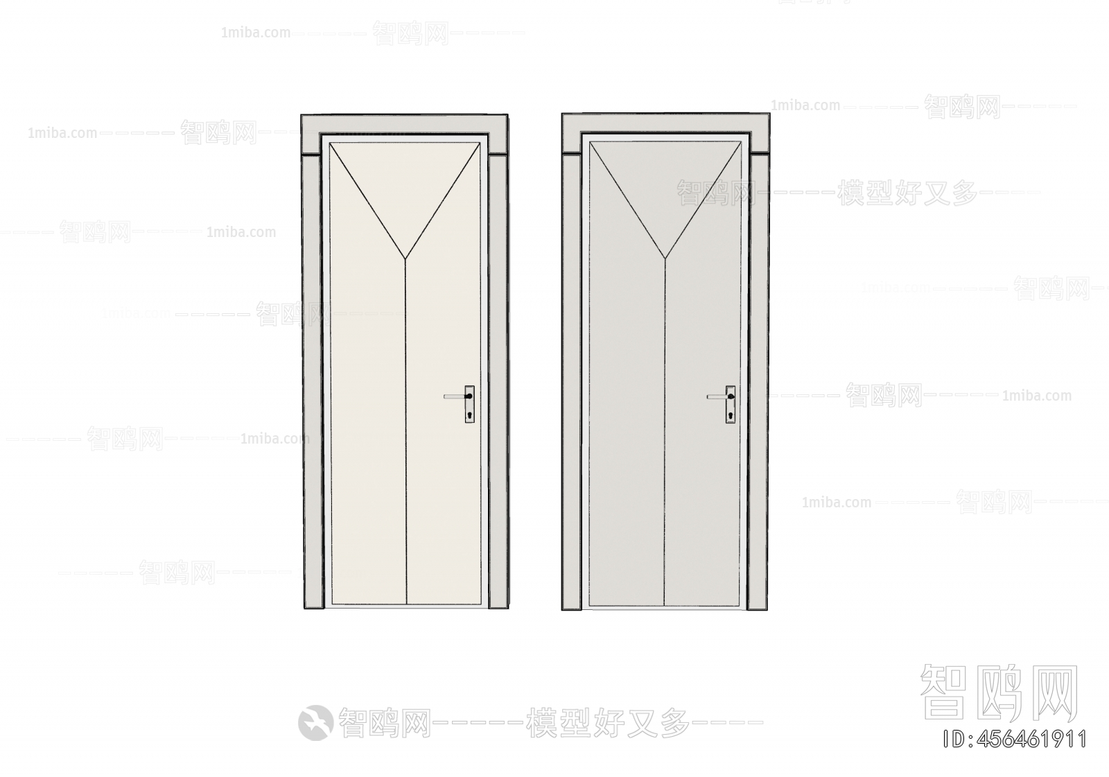 Modern Single Door