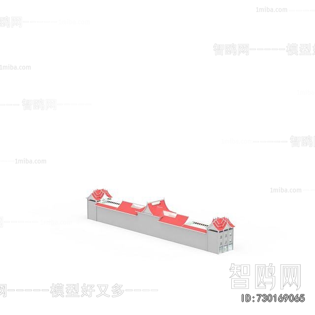 European Style Appearance Of Commercial Building