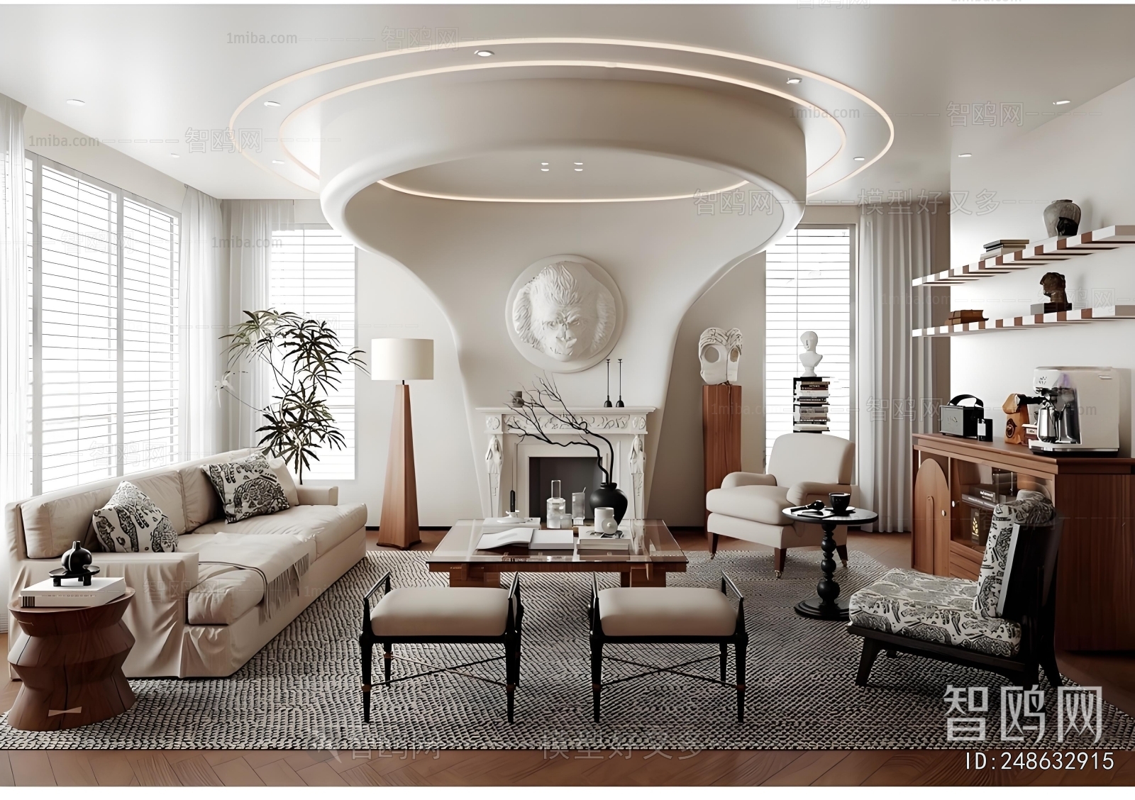 French Style A Living Room