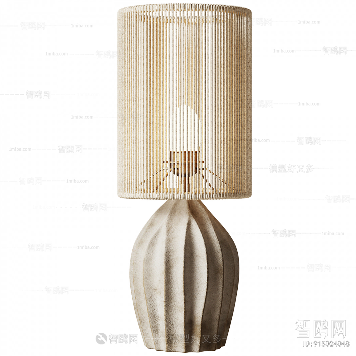 Wabi-sabi Style Table Lamp