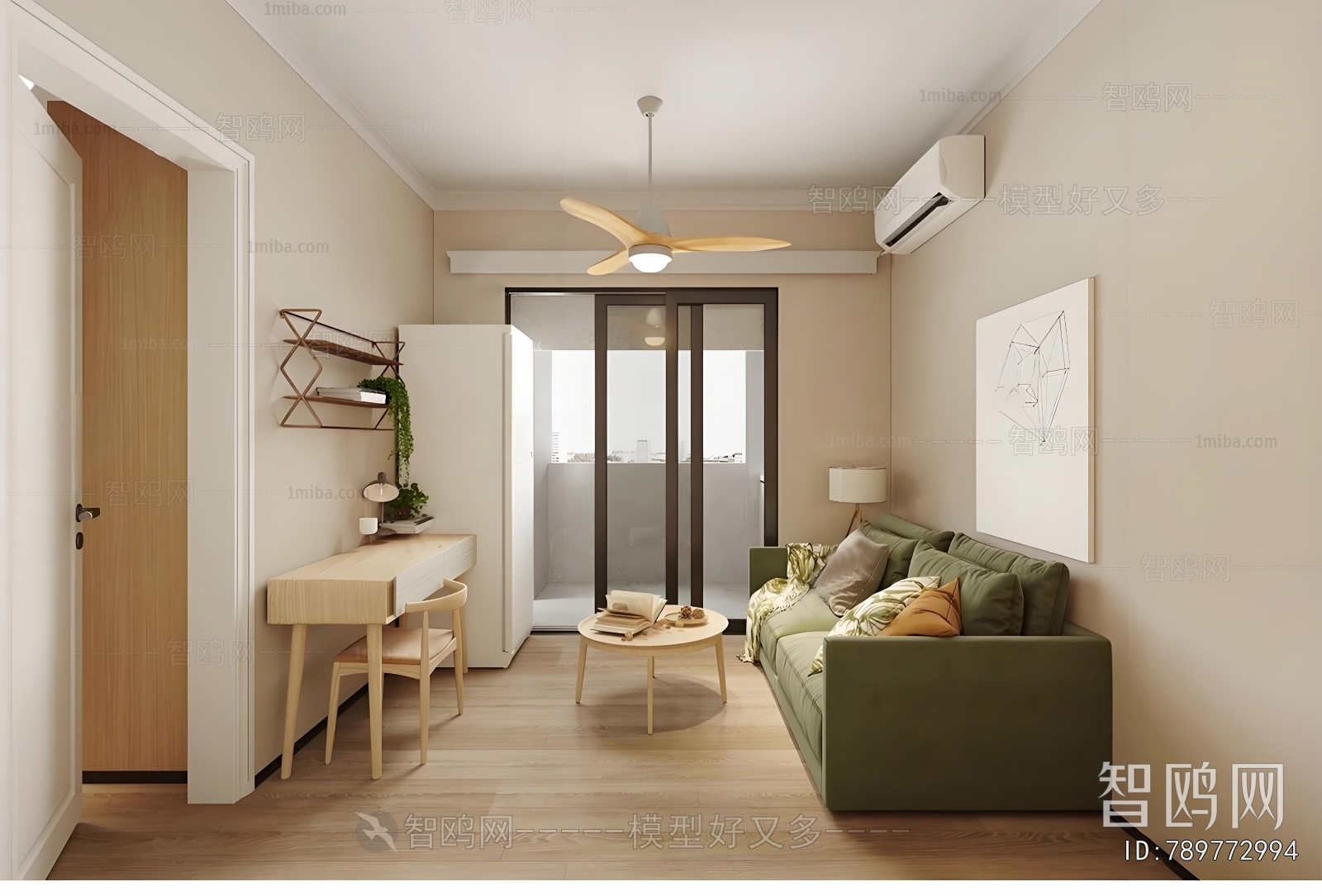 Nordic Style A Living Room