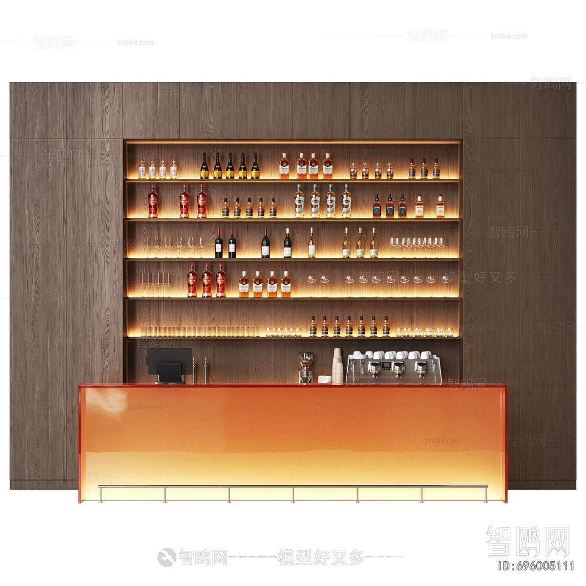 Modern Counter Bar