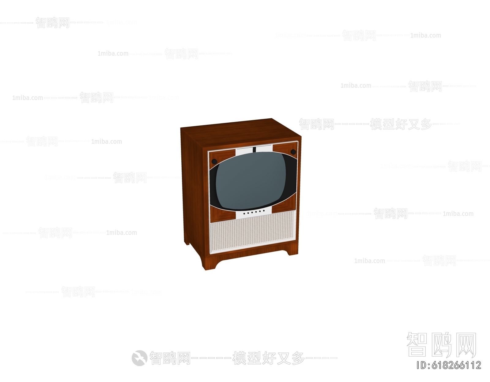 Retro Style TV Set