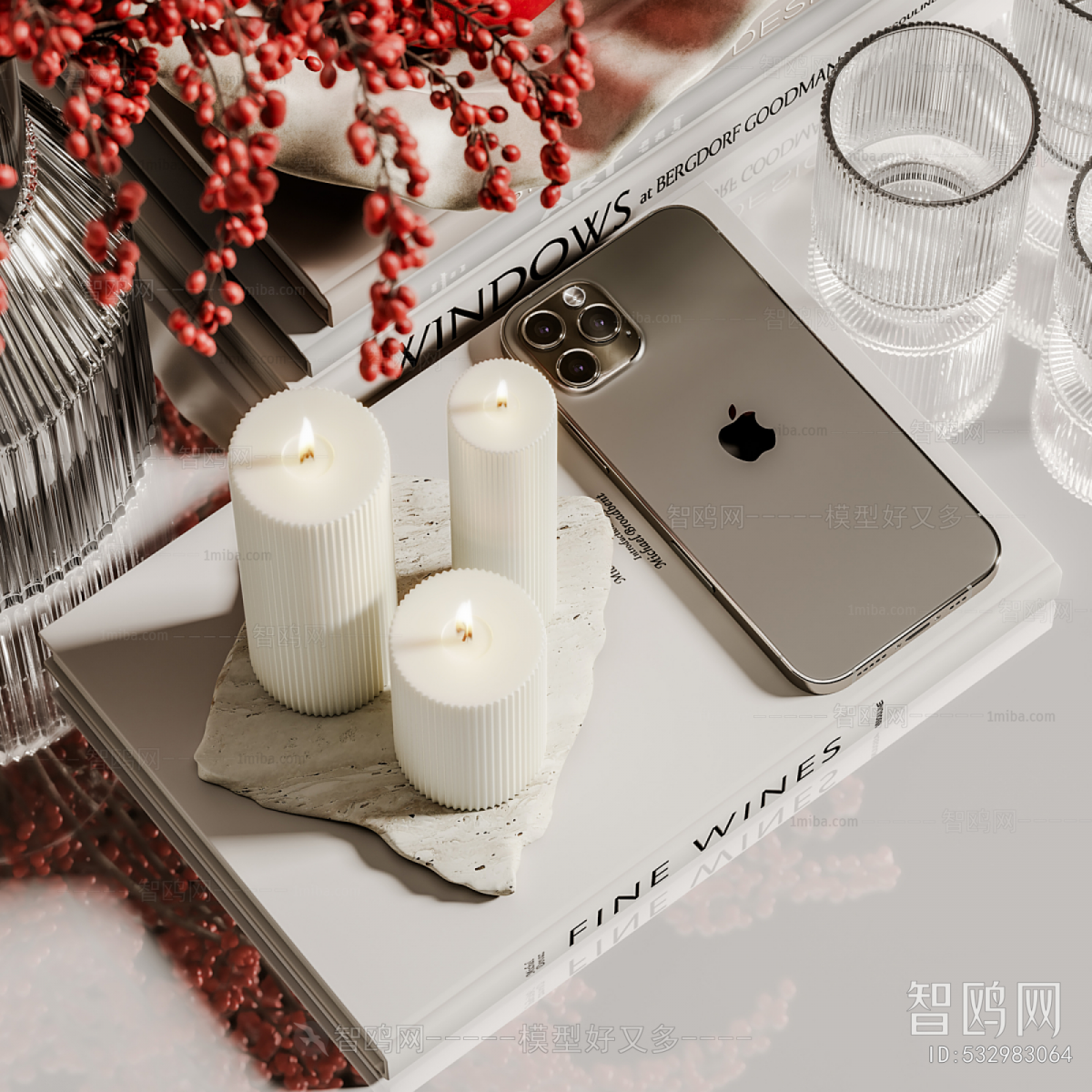 Modern Candles/Candlesticks