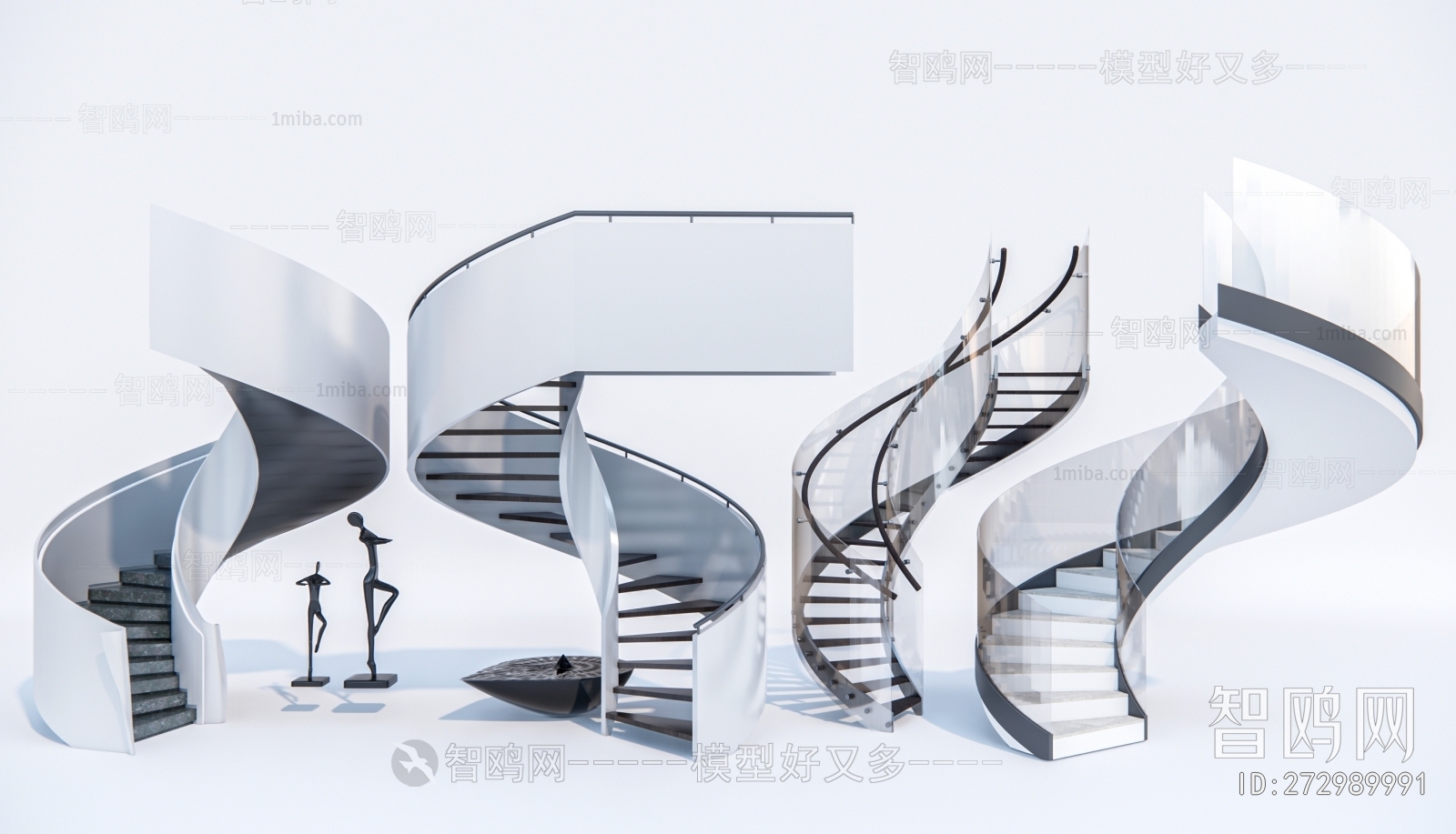 Modern Rotating Staircase