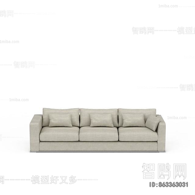 Modern Three-seat Sofa