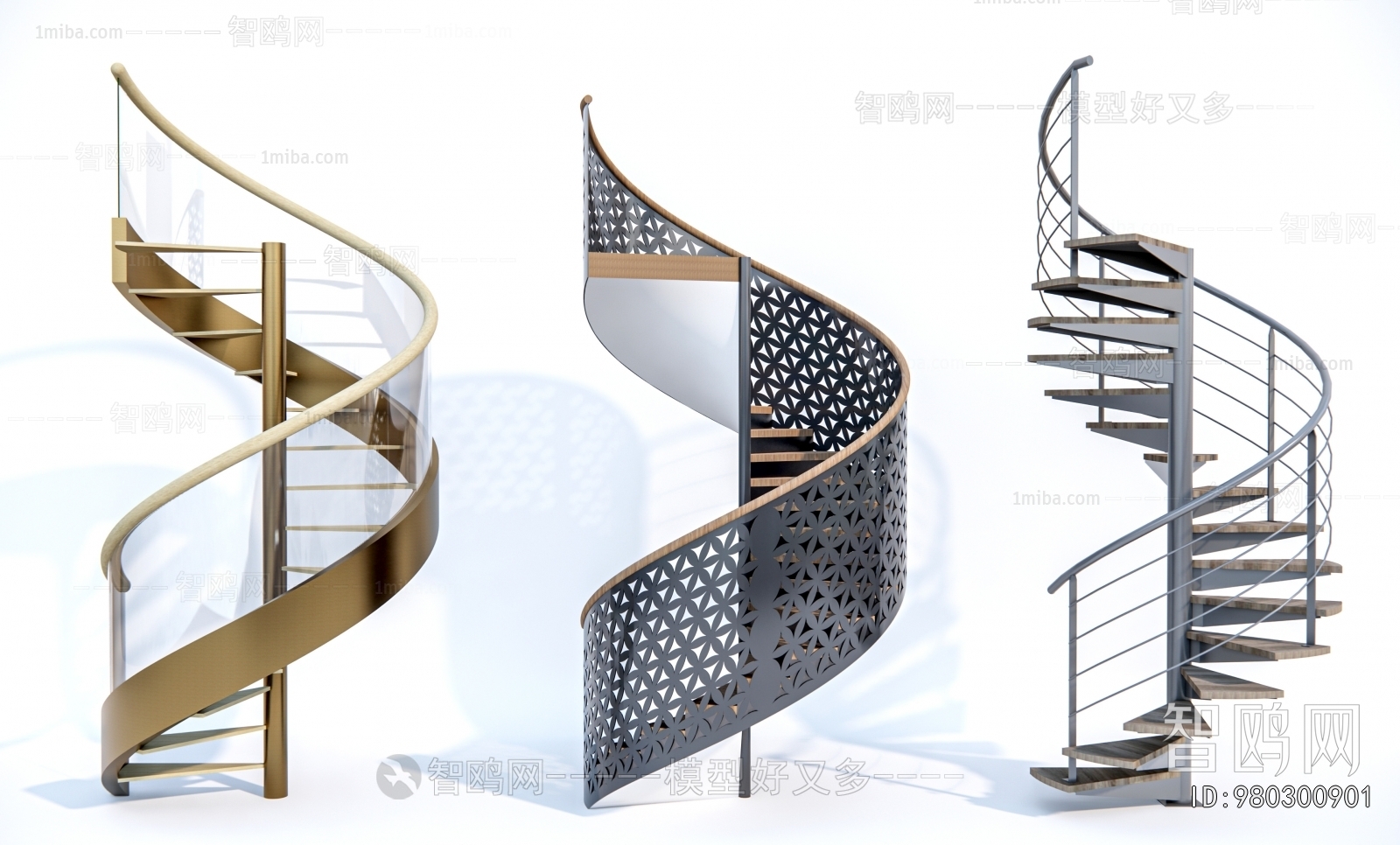 Modern Rotating Staircase