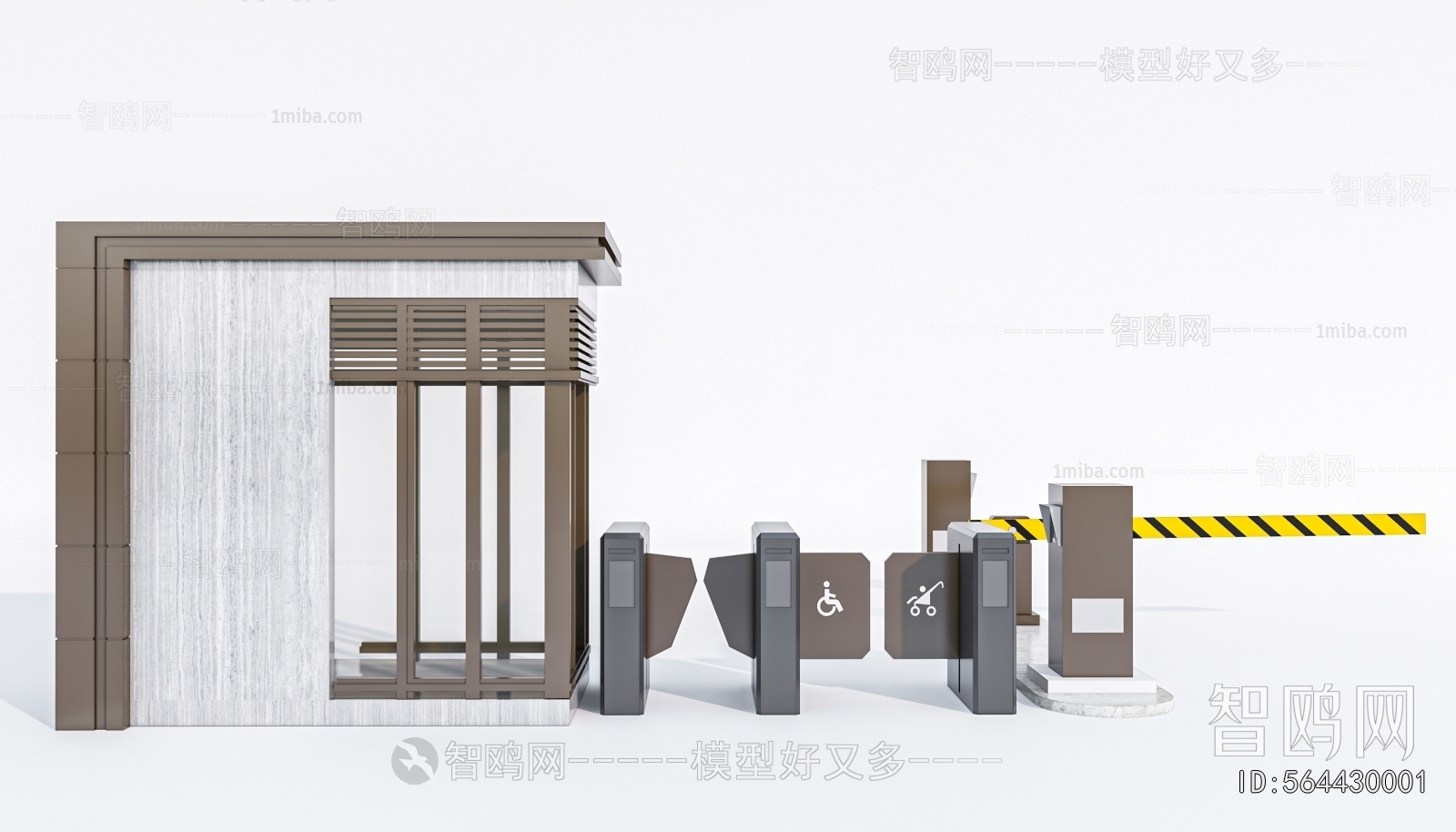 Modern Security Booth