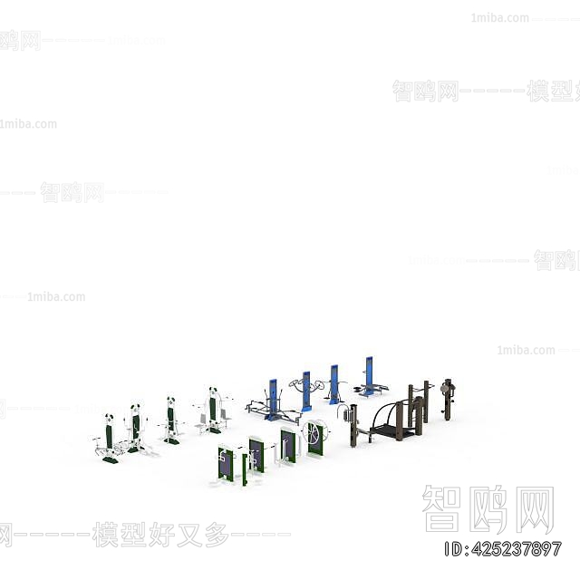 Modern Fitness Equipment