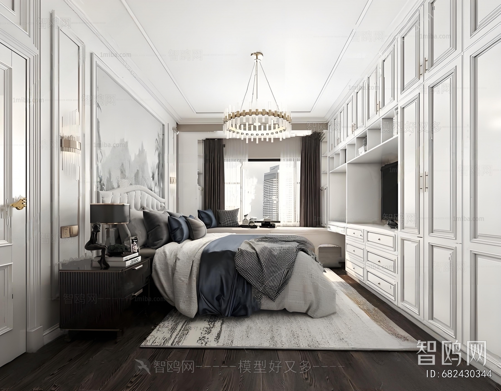 American Style Bedroom