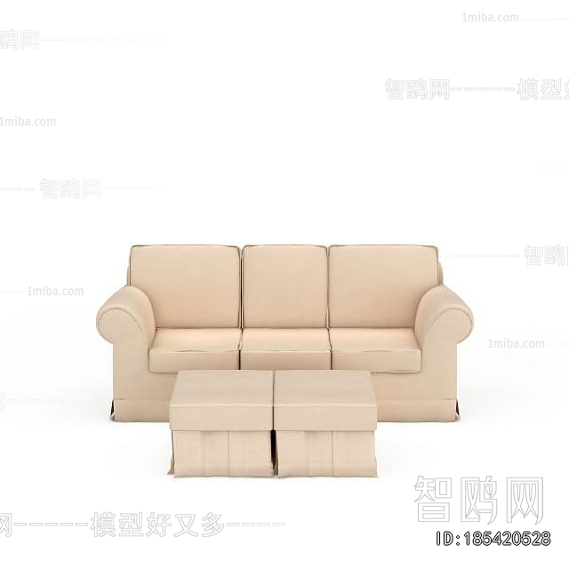 Modern Three-seat Sofa