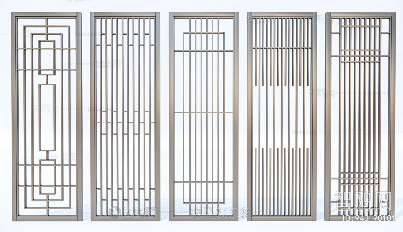 New Chinese Style Wooden Screen Partition
