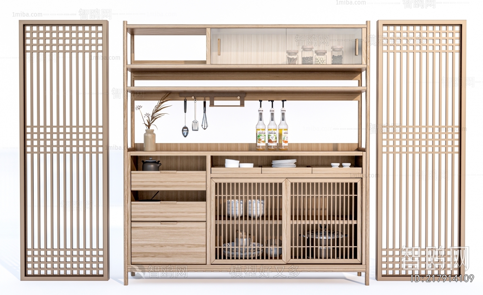 New Chinese Style Sideboard