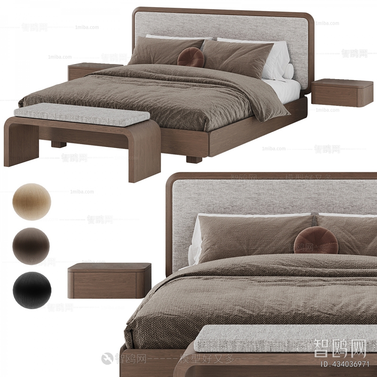 Modern Double Bed