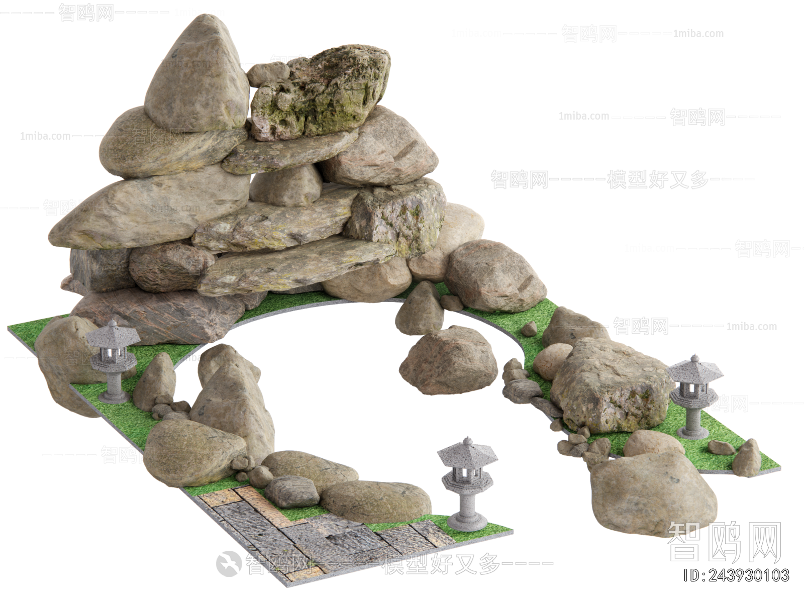 New Chinese Style Stone