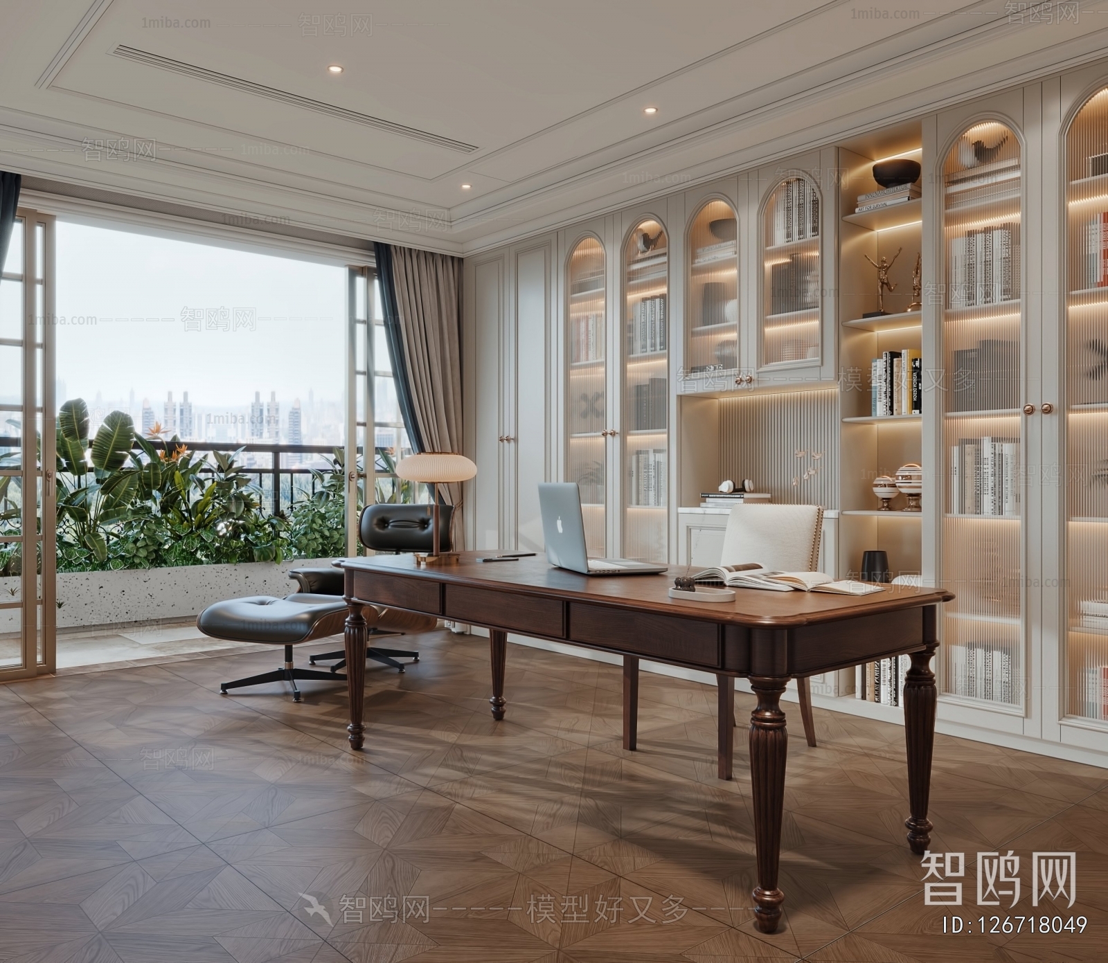 French Style Study Space