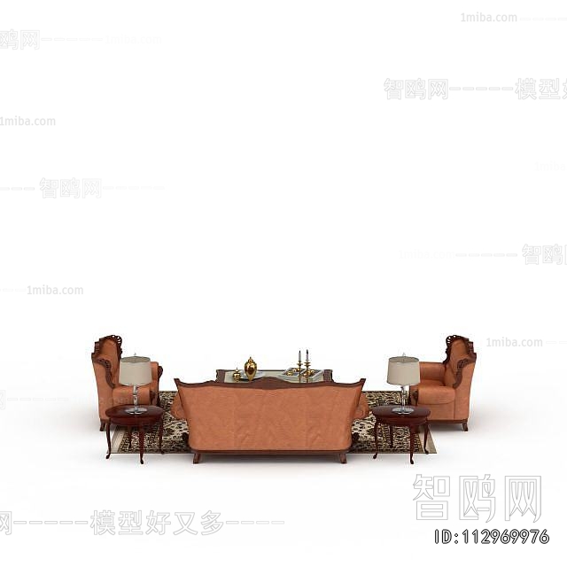 European Style Sofa Combination