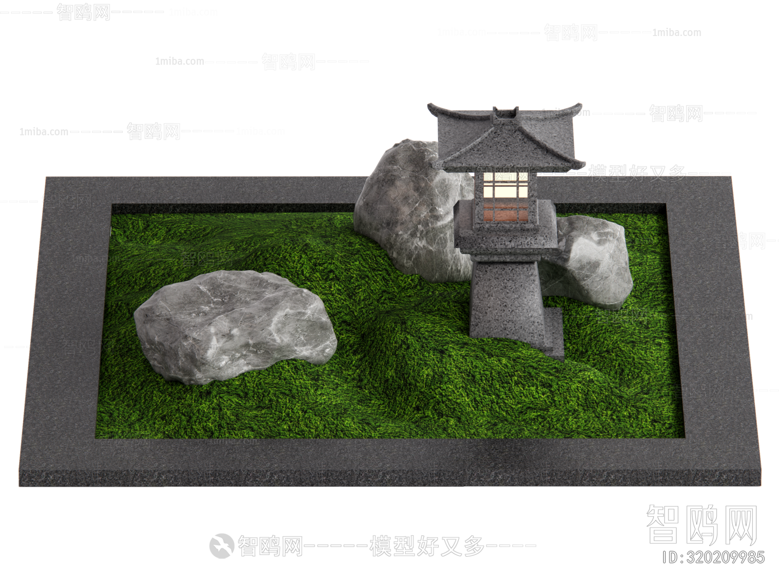 New Chinese Style Plant Landscaping