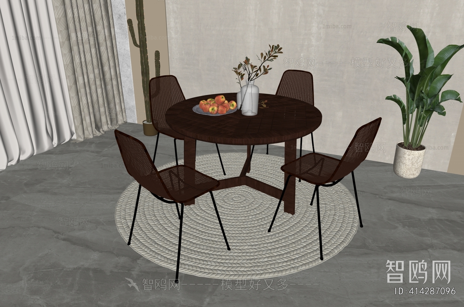 American Style Dining Table And Chairs