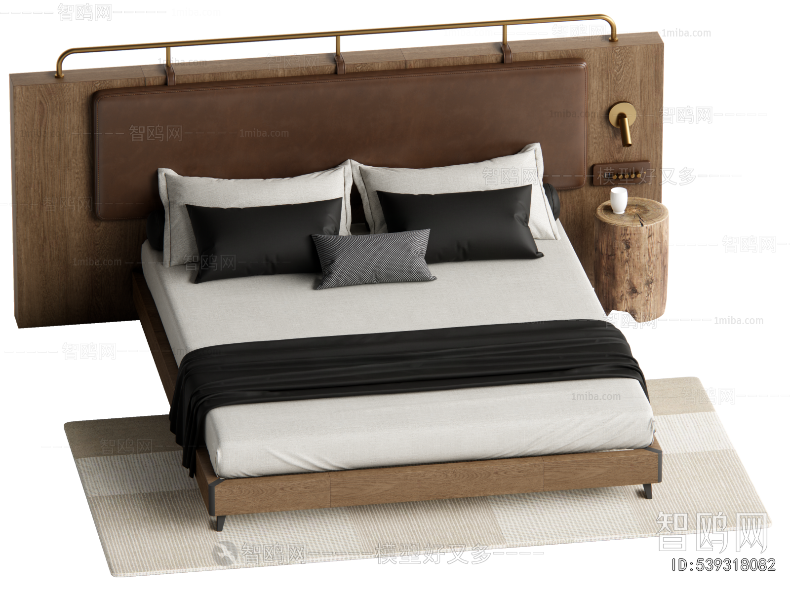 Modern Double Bed
