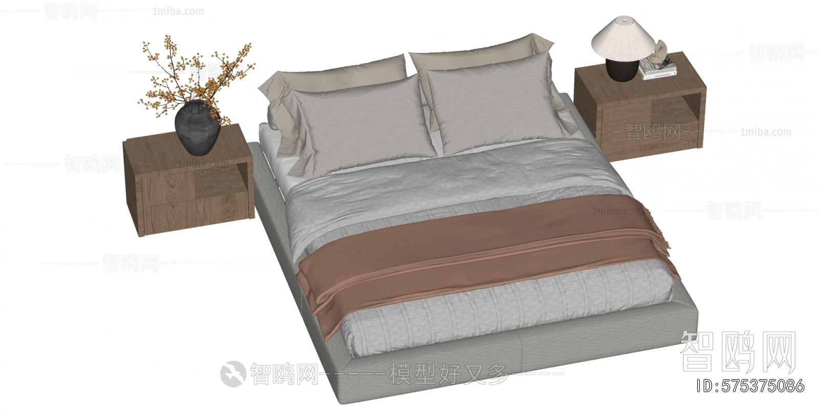 Modern Double Bed