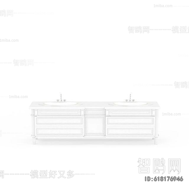 European Style Bathroom Cabinet